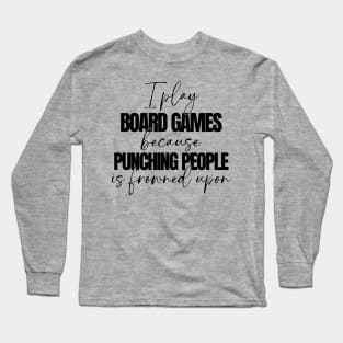 Board Games Long Sleeve T-Shirt